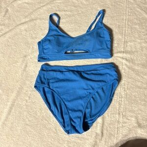 Blue swim suit
